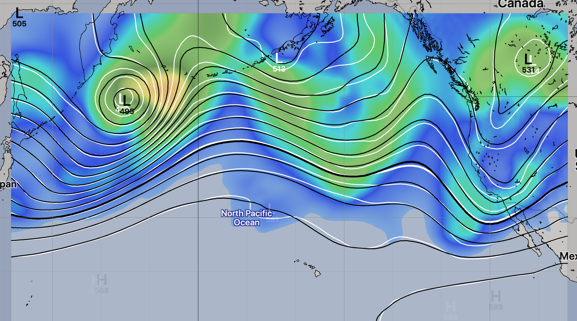 GEFS 500mb @ 96H